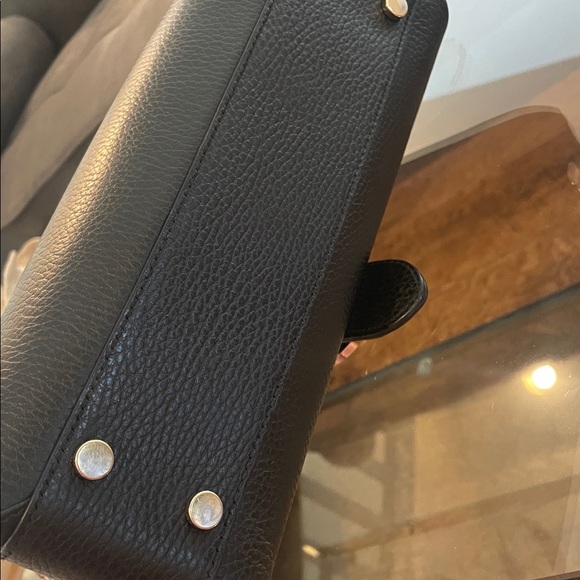 GUCCI Dollar Calfskin Interlocking
GG Top Handle Shoulder Bag Black authentic - Picture 12 of 16